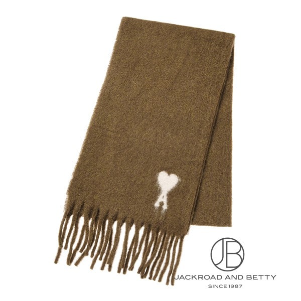 アルパカ ピュアウール ポリアミドブレンド オーバーサイズ スカーフ