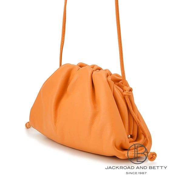 ミニ ポーチ クラッチ バッグ ライトオレンジ[585852 VCP40 7482] Mini