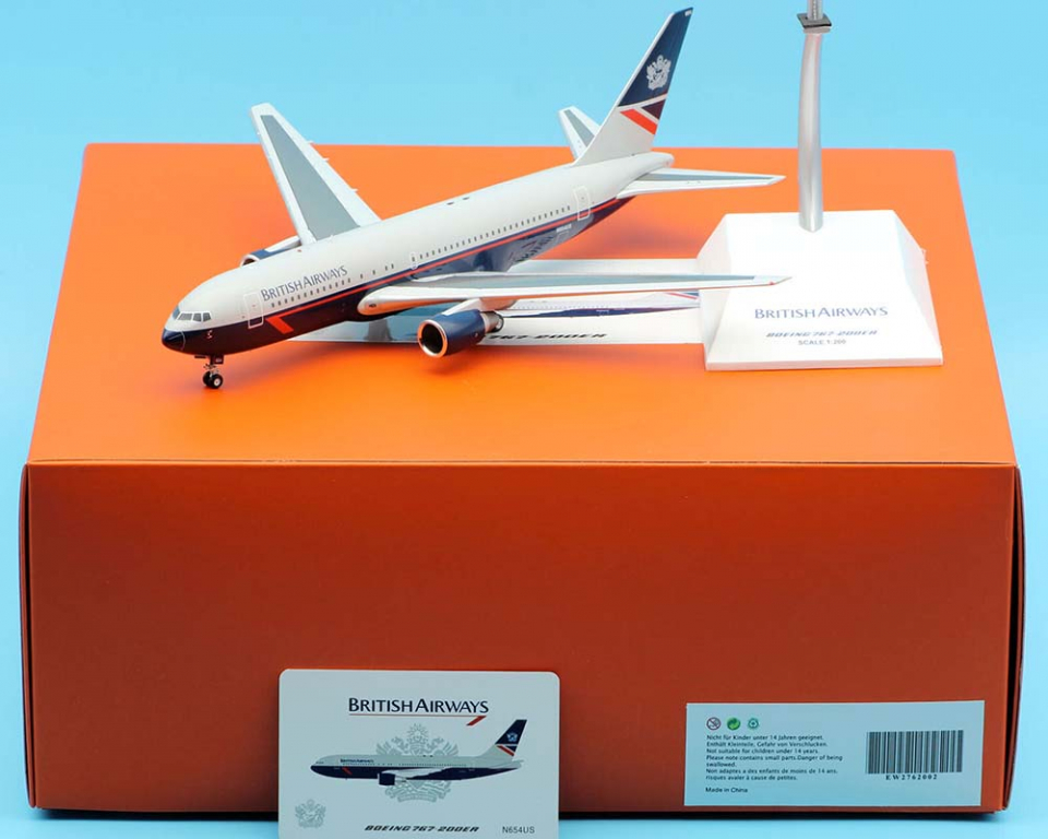 ブリティッシュエアウェイズ 767-200ER N654US 1/200