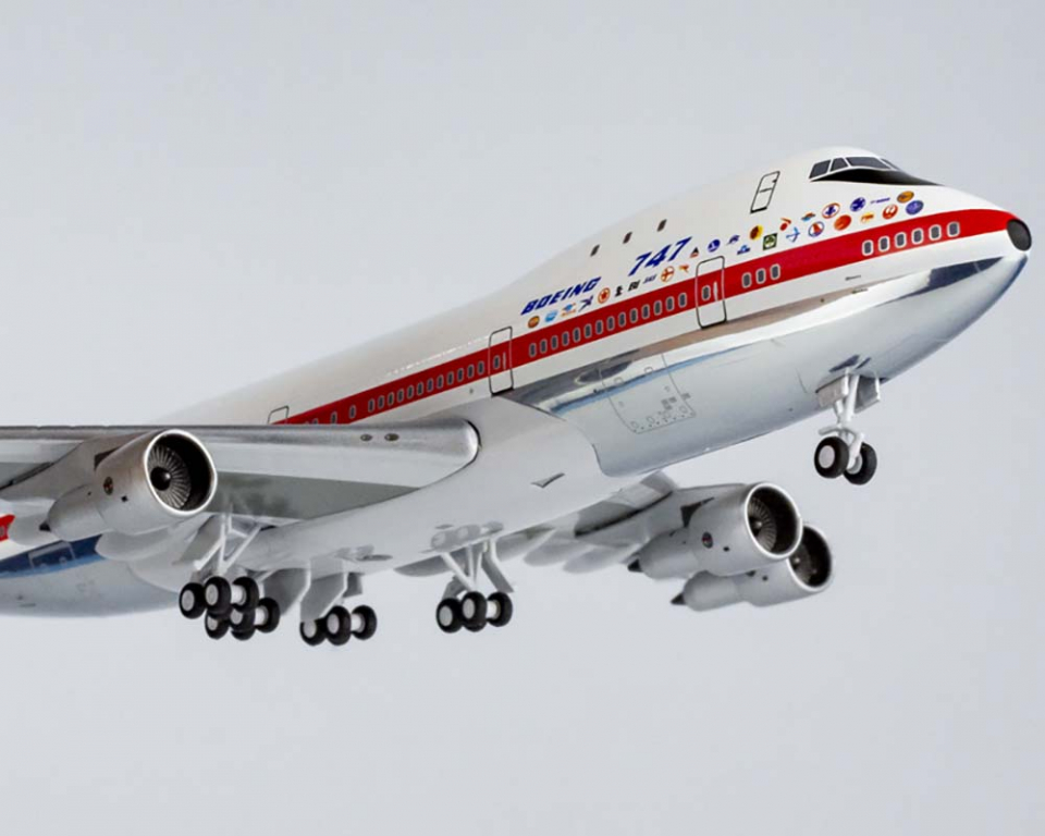 NGlite ボーイング747-100 試作機N7470 1/400 希少 NGlite ボーイング