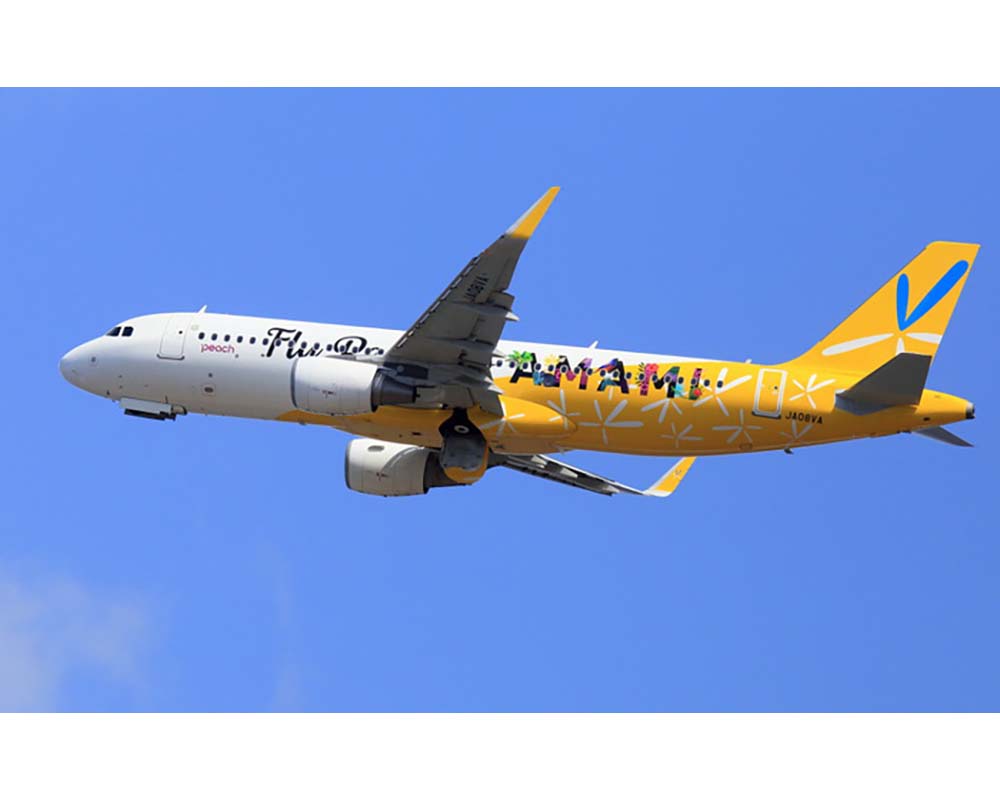 航空機・ヘリコプター Peach A320 JA08VA Fly Peachto Amami 航空機