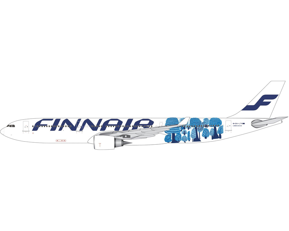 www.JetCollector.com: FINNAIR A330-300 (MARIMEKKO LIVERY) OH-LTM 1