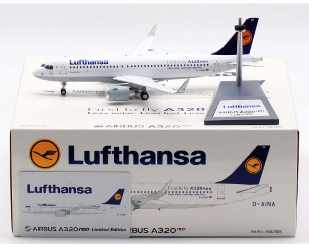 www.JetCollector.com: Lufthansa First to Fly A320neo A320-271 D