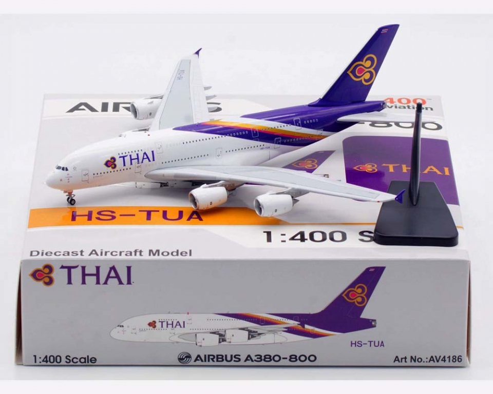 www.JetCollector.com: Thai Airways A380 HS-TUA w/detachable gear