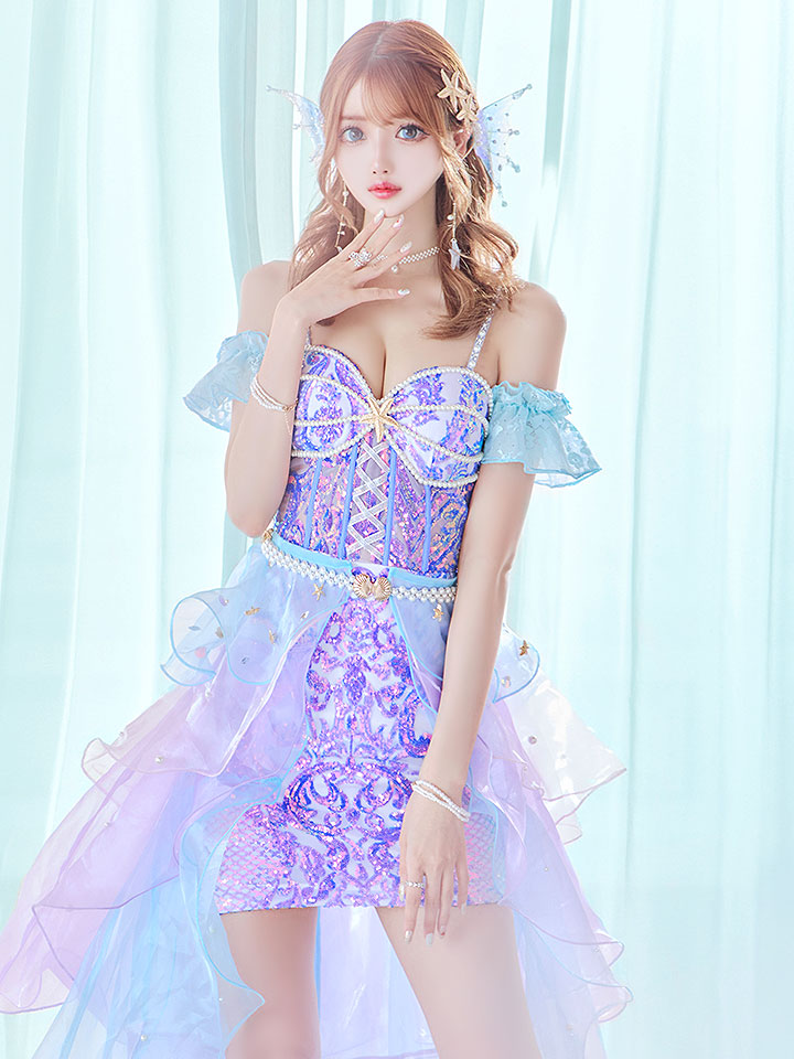 即日発送】【ハロウィン】【桜咲乃愛ちゃんコラボ】 2wayマーメイド