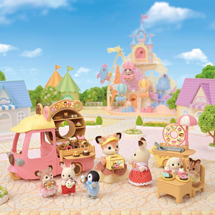 ミ-93 シルバニアファミリー おとどけ！おいしいドーナツワゴン ［CP