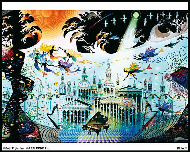 APP-5080-305 藤城清治 光る海 80ピース アップルワン の商品詳細