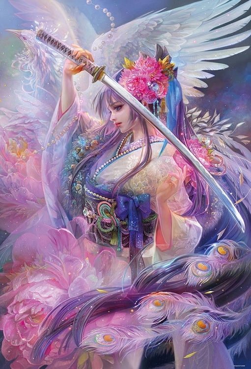 美品】深泉万葉 ジグソーパズル/1000ピース 完成品 3つセット 刀雅の