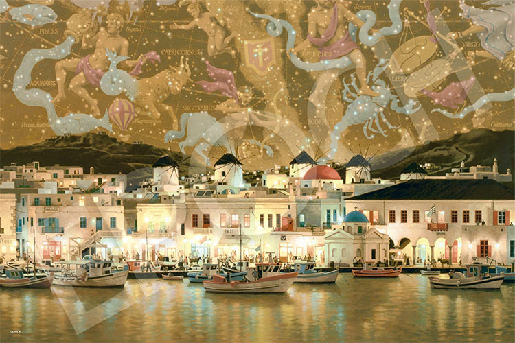 笹倉鉄平 ノーザンスターアトラス 1000ピース 光るパズル