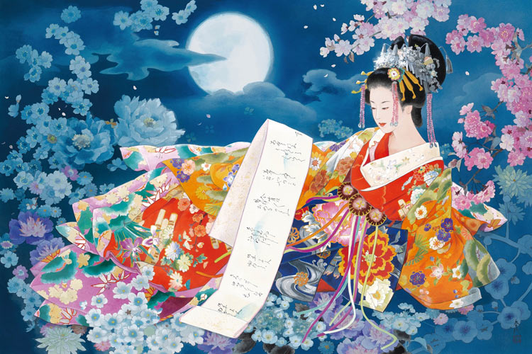 ジグソーパズル 2000ピース 春代 朧月 おぼろづき 73×102cm