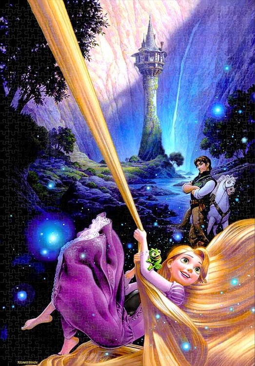 最終値下げ】塔の上のラプンツェル アールビバン絵画 ラプンツェル