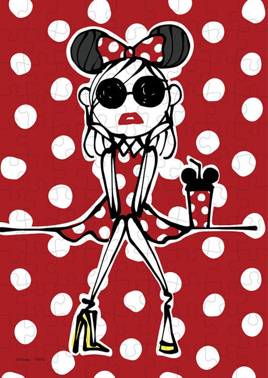 新品未使用 やったねミニー ミニーマウス ジグソーパズルテンヨー