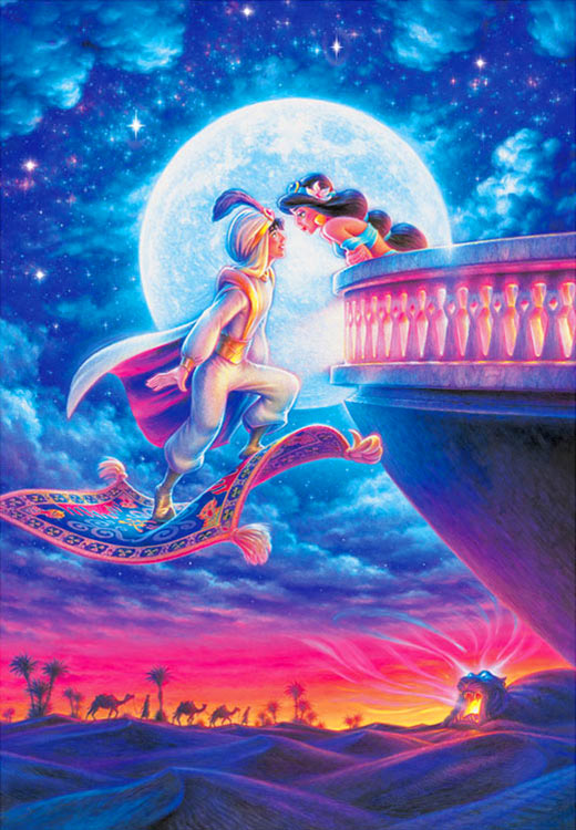 TEN-D1000-042 ディズニー ムーンライト ロマンス（アラジン） 1000