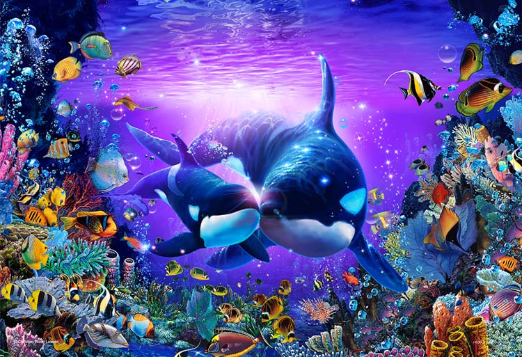 海の絵♡インテリア♡ロンハーマン♡ハワイお土産♡プアラニ 波油絵海