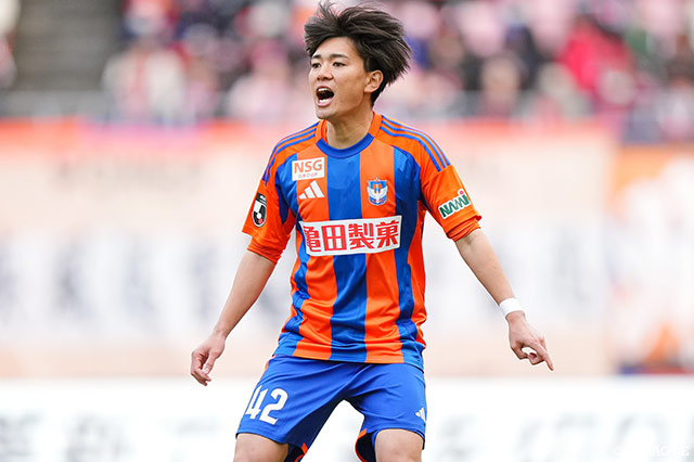 42 橋本 健人選手】アルビレックス新潟2025シーズンユニフォーム（M
