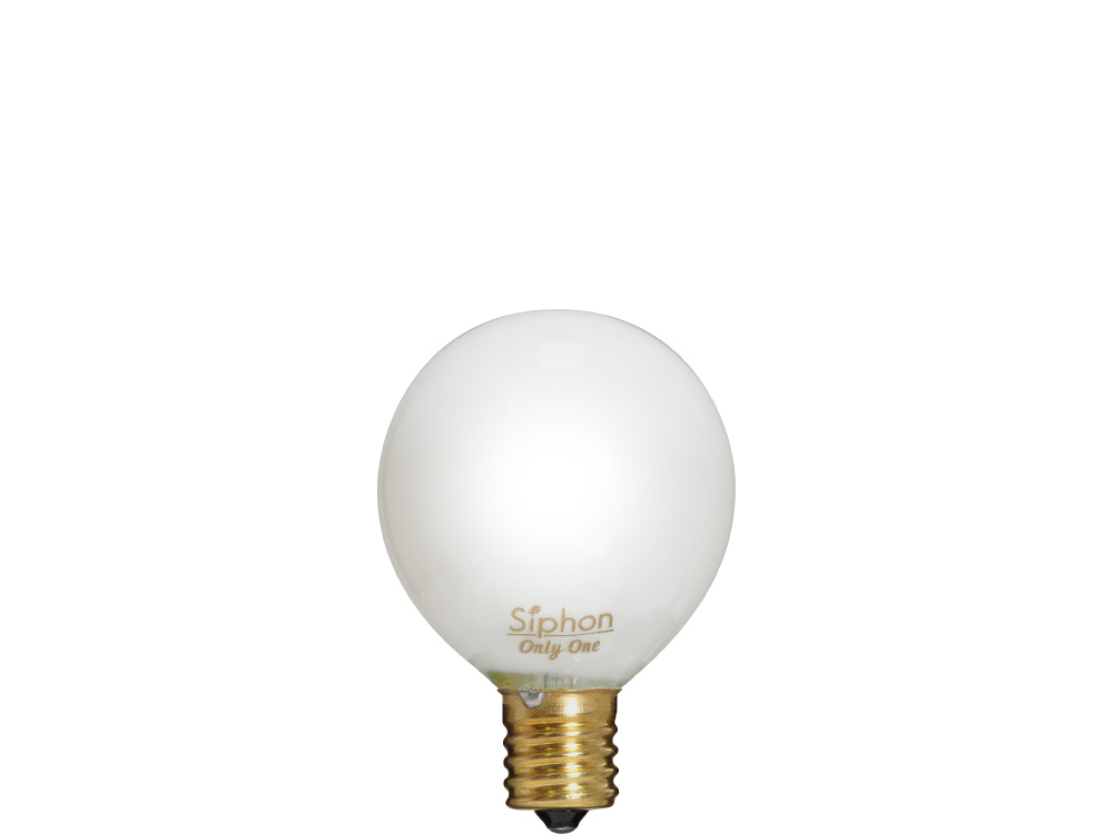 フィラメントLED電球「Siphon」 Ball50 LDF83A ホワイト ボール50 Only One
