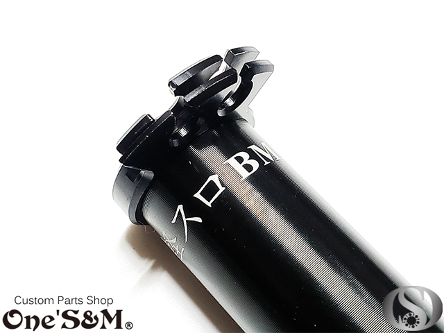 1年保証付き 高品質アルミ製 ブラックアルマイト仕上げ NEW 軽スロBM