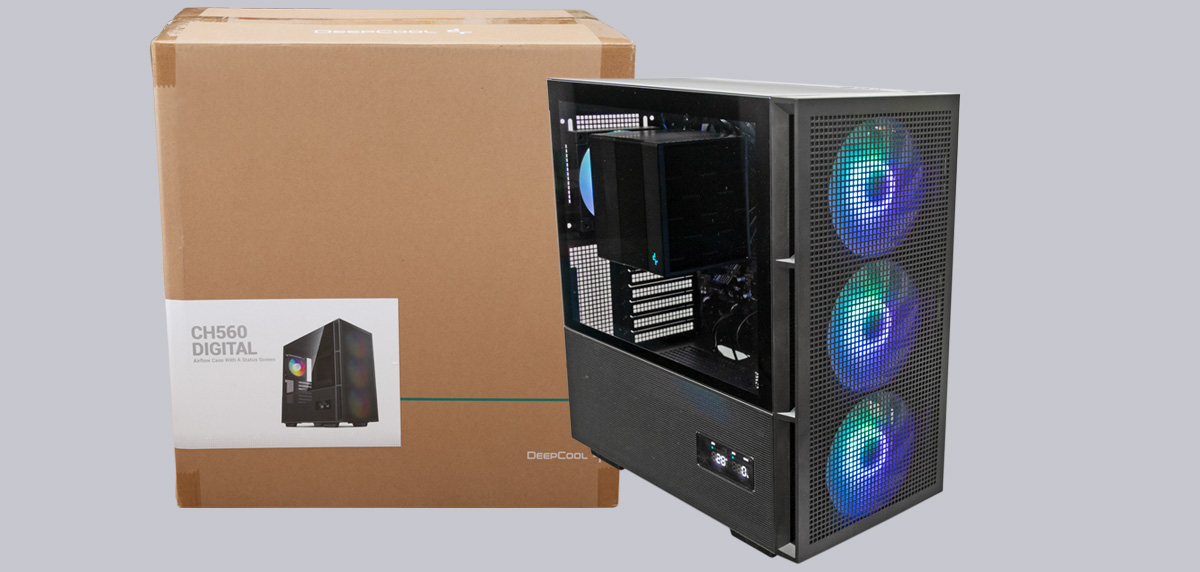 DeepCool CH560 Digital Review The technical data
