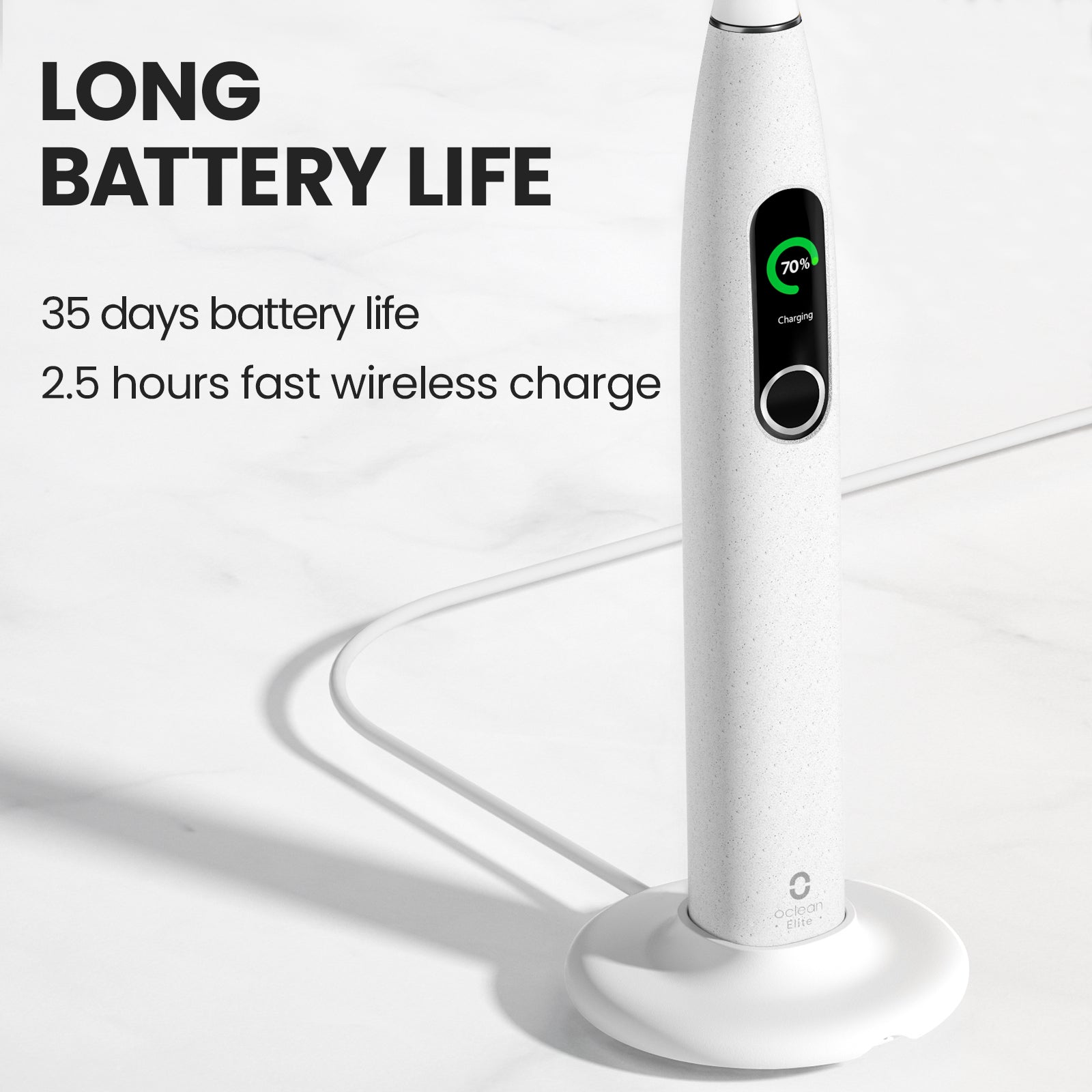 Buy Oclean X Pro Elite - Quiet Electric Toothbrush with Smart