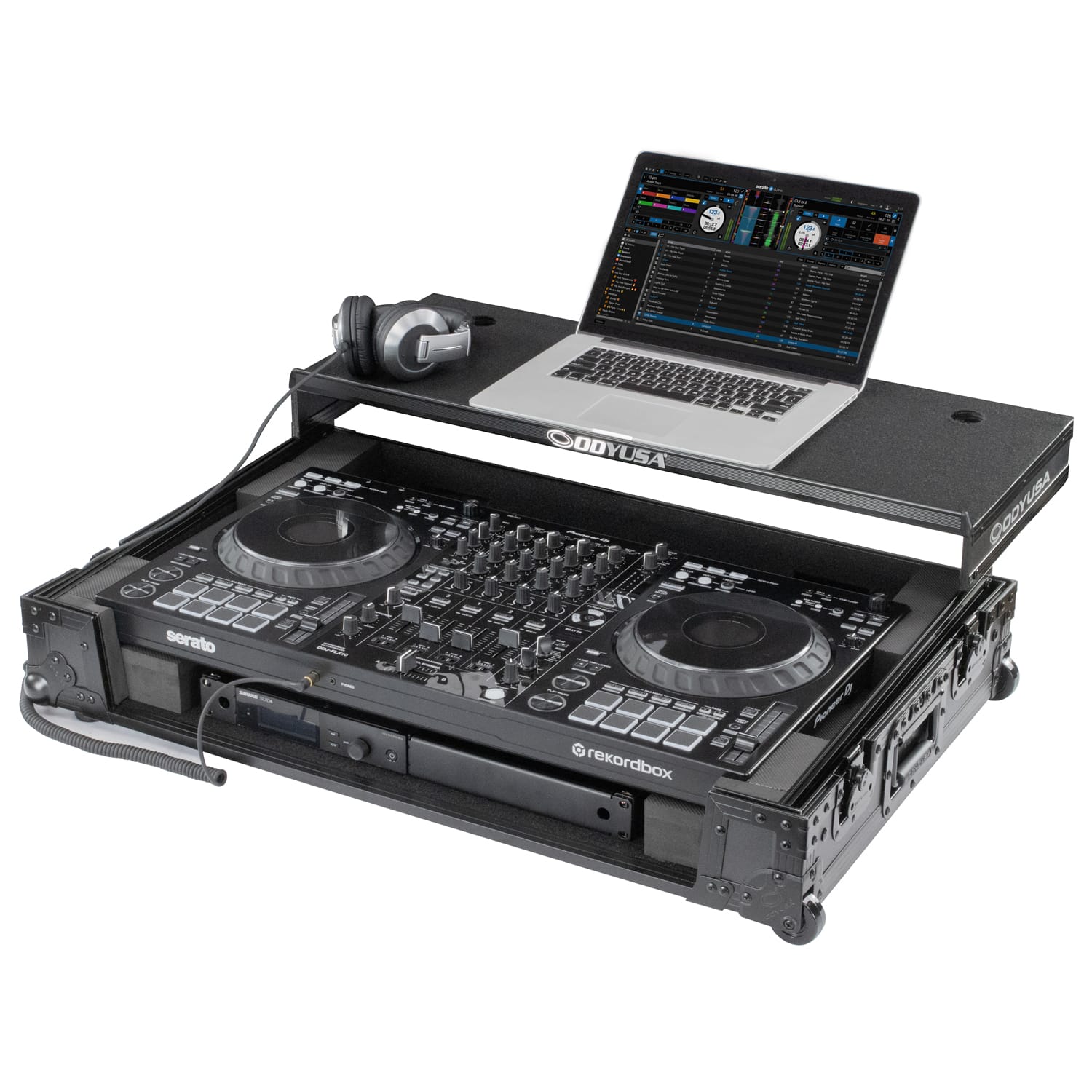 Pioneer DDJ-1000/DDJ-1000SRT Case with Glide Platform | Odyssey Gear