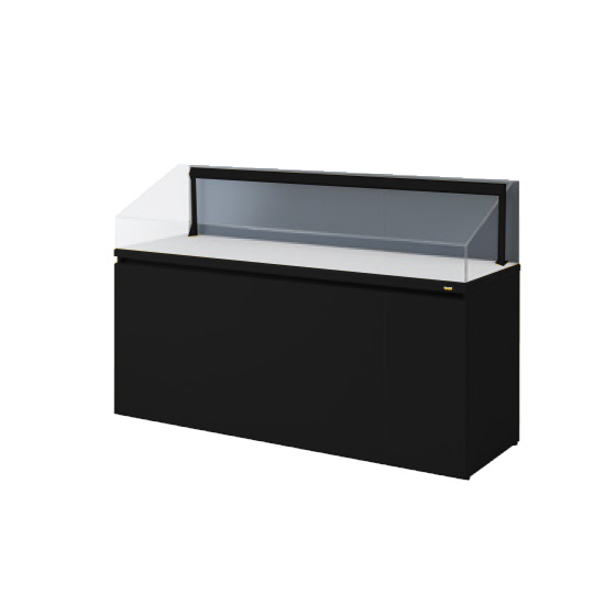 B2B5KP-ZK25 オカムラ ノンエアタイト式透明アクリルショーケース 幅