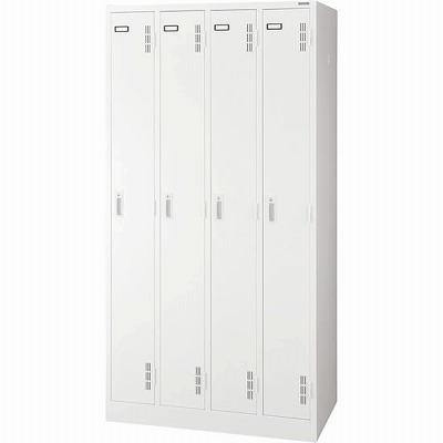 KL-78-ND-W ライオン事務器 8人用 キーレスロッカー ダイヤル錠