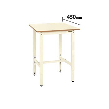 TKK8-074PI サカエ 高さ調整作業台 幅750 奥行450 高さ800～1000