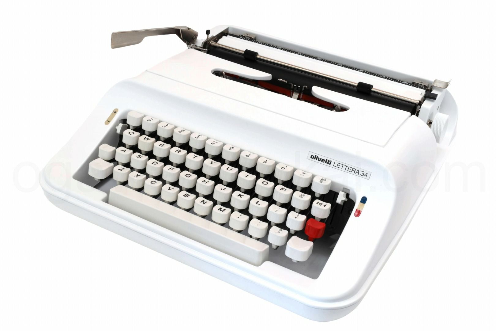 olivetti Lettera 34 WHIITE EDITION プレミアム中古タイプライター
