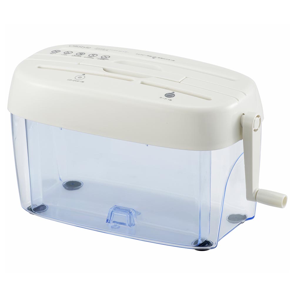 オーム電機 マイクロカットマルチシュレッダー SHR-MX501C-W OHM