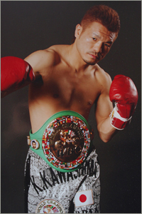 ボクシング ポスター 川嶋勝重vsシンダム 2001.12.4 後楽園ホール 元