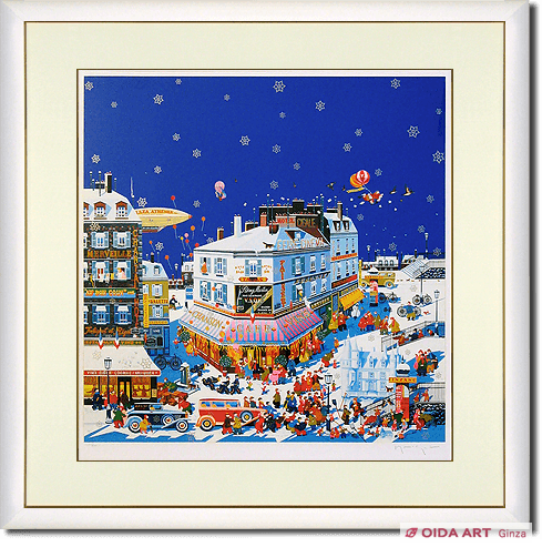 絵画 アートポスター ヒロ、ヤマガタ スノーキャッスル Amazon.co.jp