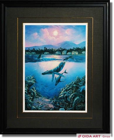 ラッセン 「マウイ ホエール シンフォニー」シルクスクリーン 値下げ