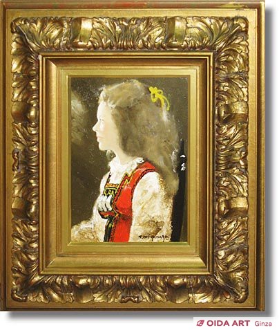 宮永岳彦 「裸婦 薫」 /リトグラフ/直筆サイン・印有り/1986年より制作