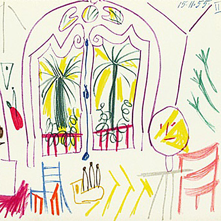 パブロ・ピカソ スケッチブックより アトリエX | 絵画など美術品の販売