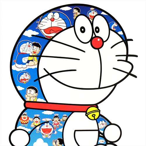 村上隆 おすわりドラえもん 泣いたり笑ったり | 絵画など美術品の販売