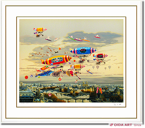 ヒロヤマガタ そよ風に乗って | 絵画など美術品の販売と買取 | 東京