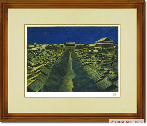 平山郁夫 シルクロード古都幻想 西都長安大街 | 絵画など美術品の販売