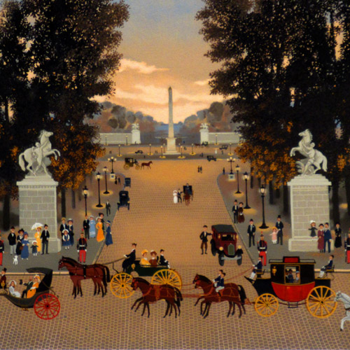 ドラクロワ バギーパレード オン ザ シャンゼリゼ | 絵画など美術品の