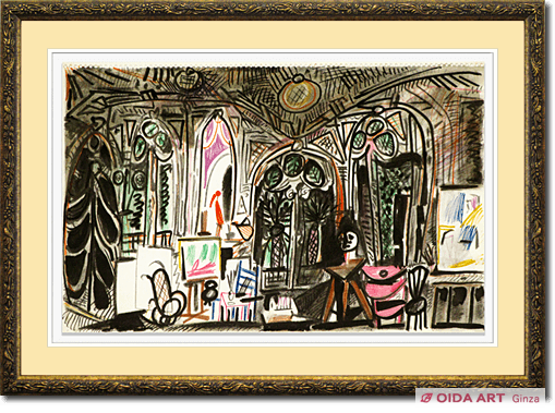 パブロ・ピカソ スケッチブックより アトリエII | 絵画など美術品の