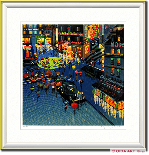 ヒロヤマガタ 絵画 「サントロペの絵画教室」