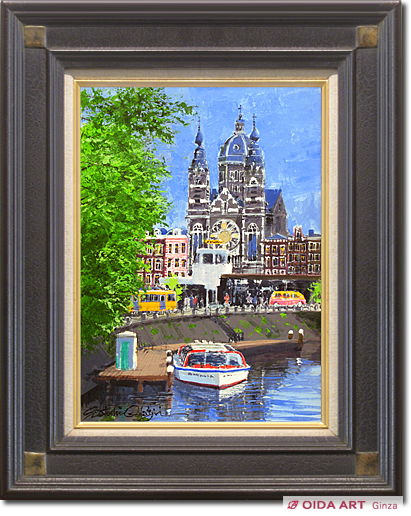 小田切訓 聖ニコラスの塔 複製画 小田切訓 聖ニコラスの塔 複製画