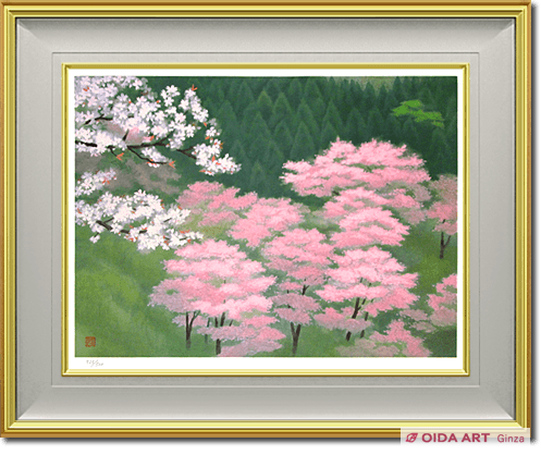 東山魁夷 吉野の春(新復刻画) | 絵画など美術品の販売と買取 | 東京