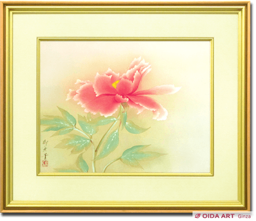 速水御舟牡丹アダチ版画研究所