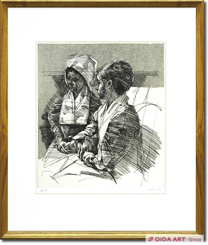 小磯良平 絵画 ① 小磯良平 絵画 ① 小磯良平 絵画 ①