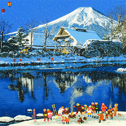 ヒロ・ヤマガタ 雪の富士AP22/50 ヒロヤマガタ 日本のエッセンス 雪の