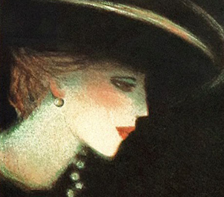 カシニョール 「バルバラ」 リトグラフ サイン・エディション無し