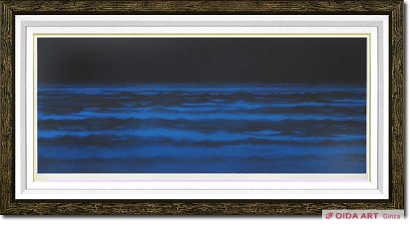 浜田泰介大判リトグラフ『無題』