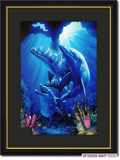 ラッセン 版画 ミスティック プロフェシー 147/150 鑑定書あり