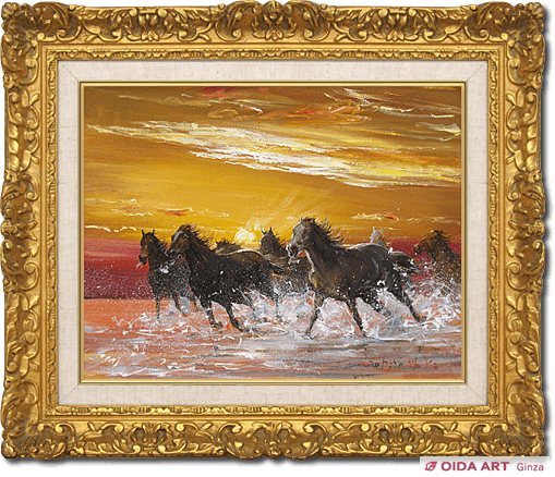 中畑艸人 朝陽 | 絵画など美術品の販売と買取 | 東京・銀座 おいだ美術