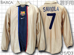 バルセロナ NIKE ユニフォームショップ 2001－2002 Barcelona Home